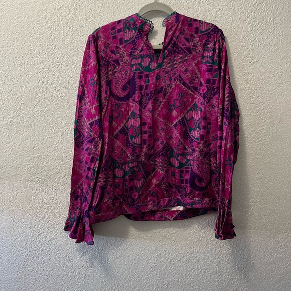 Anthropologie Tiny Brenan Flutter-Sleeve Top - Picture 3 of 10